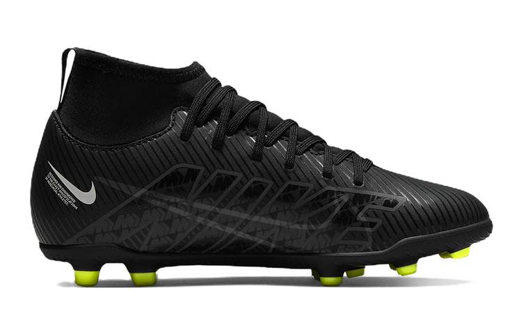 Nike Mercurial Superfly 9 JR Assassin 15 Club FG/MG Comfortable Round Toe Slip Resistant Abrasion Resistant Mid top DJ5959-001