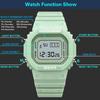 Waterproof Silicone Jelly Watches Fashion Digital Clock New Small Block Electronic Watch
