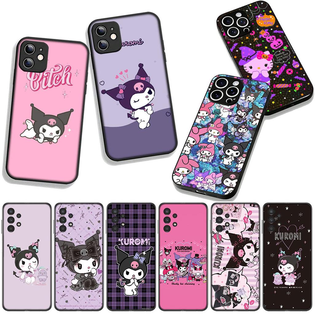 Kuromi Cartoon Cover Phone Case for Motorola Moto Edge 70 60 Fusion 40 NEO 20 Pro G Stylus G56 G96 G71 G73 G52 G41 G42 G50 G51