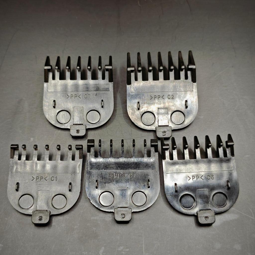 5PC Snap on Guide Comb Set (0# 1# 2# 3# 4#) Replacement For Remington PG4000 PG5000 PG6000 PG6110 PG6111 PG6130 PG6137 PG6150 PG6154