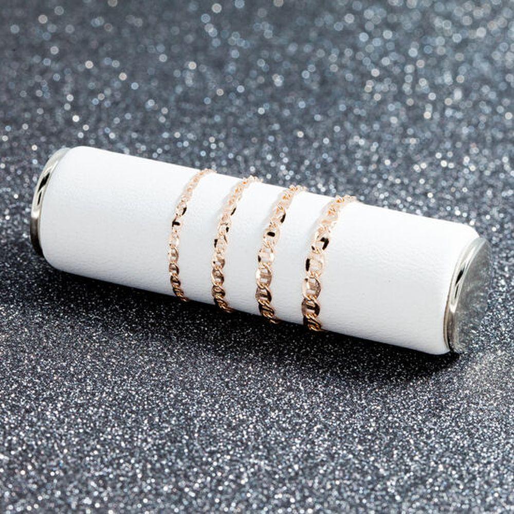 [Helenejw] 14K Flat Chain Gold Ring Type A