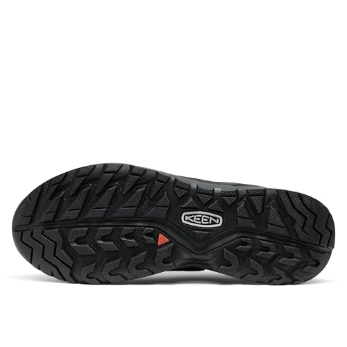 KEEN TTS MOC WP Men's Sneakers, Black/Black, Size 27.5cm