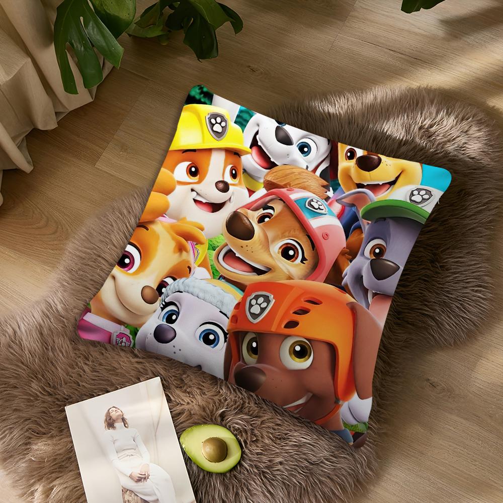 

Мультяшна наволочка P-Paws P-Patrol, акцент для вітальні, підтримка спини на дивані, квадратна, для відпочинку, для спокійного сну 40x40CM(16x16in)