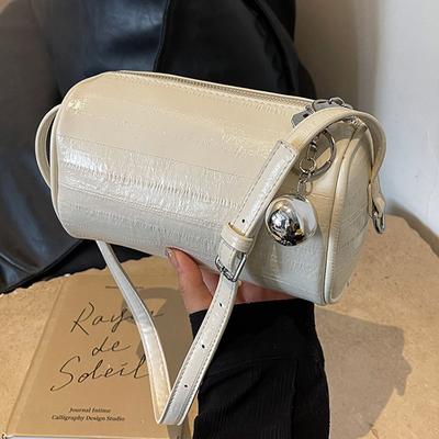 Chic Barrel-shaped Armpit Bags for Women Single Shoulder Casual Crossbody Bag Fashionable Women's Versatile Casual New Fashion