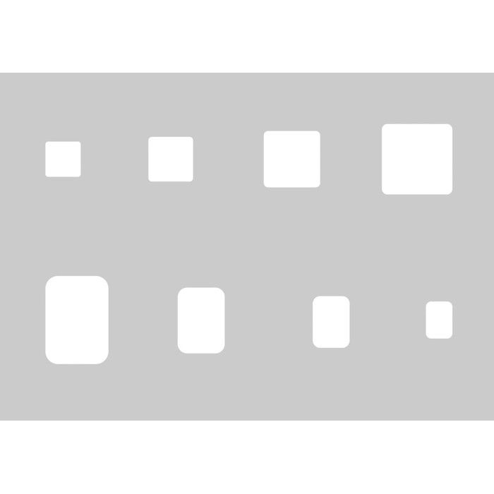 Template for Polymer Clay A5 Rectangle