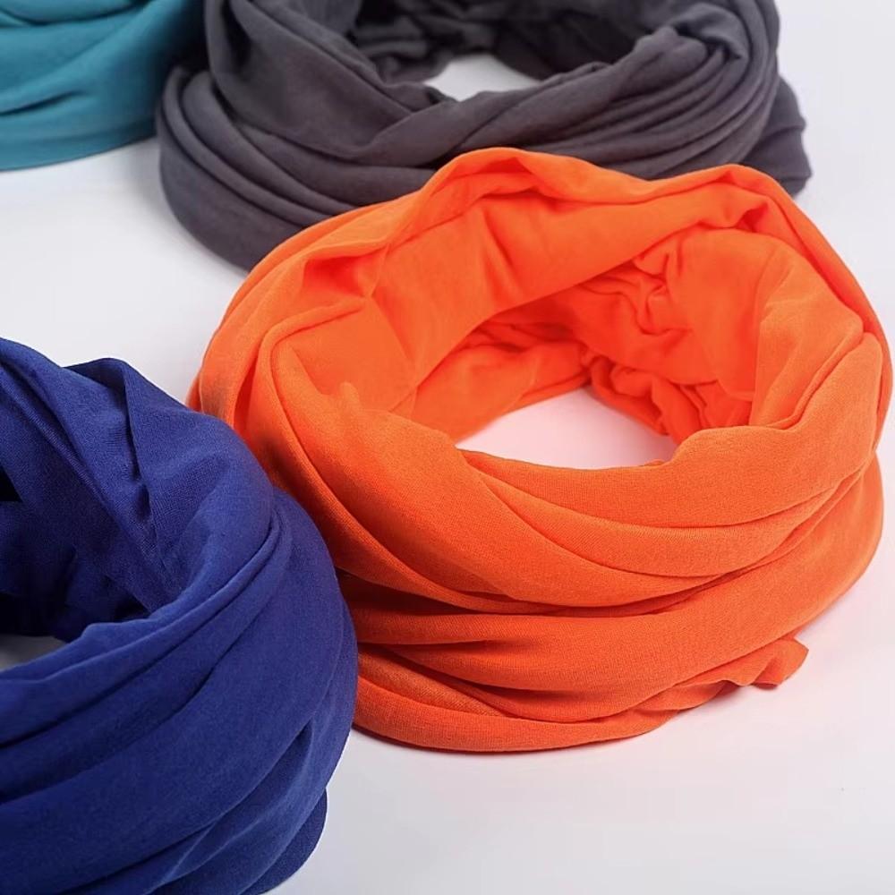 Lightweight Circle Scarf Solid Color Loop Scarf New Infinity Scarf for Women