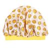 Baby Satin Sleep Cap with Cute Print – Infant Head Scarf & Bath Hat