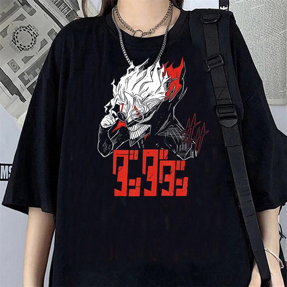 Seiko Ayase T-shirt Dandadan Cosplay Anime T Shirt Cartoon Short Sleeve Harajuku Tshirt Women Men
