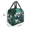 Hollow Knight Funny Games Thermal Insulated Lunch Bag for Work Portable Food Bag Container Thermal Cooler Lunch Boxes