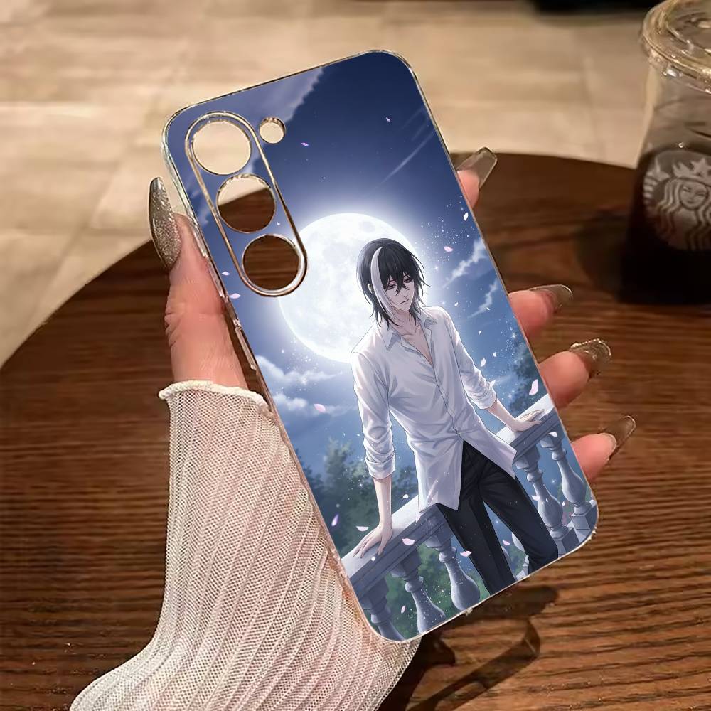 Classic anime-B--Black- Butler Phone Case For Samsung Galaxy A71,A70,A52,A51,A40,A30 Transparent Cover