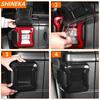SHINEKA Car Rear Tail Light Lamp Taillight Decoration Cover for Jeep Wrangler JL 2018 2019 2020 2021 2022 2023 2024+ Accessories