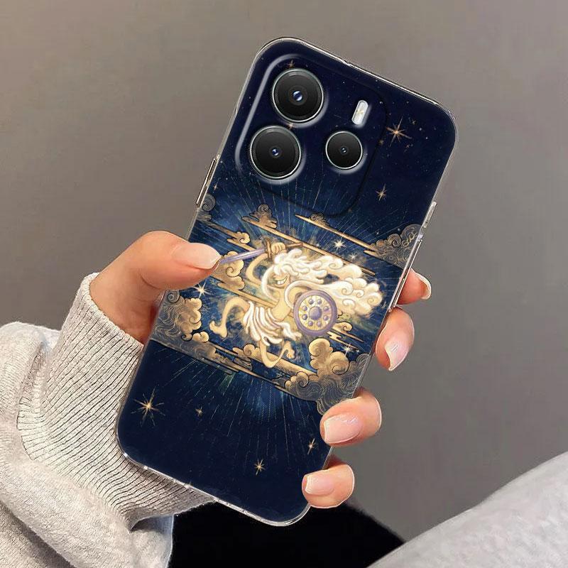 Japan O-One Piece Case For Xiaomi Redmi Note 15 14 13 12 11 Pro Plus Luffy Gear 5 Cover For Redmi 15C 15 14C 13C 12C Phone Cases