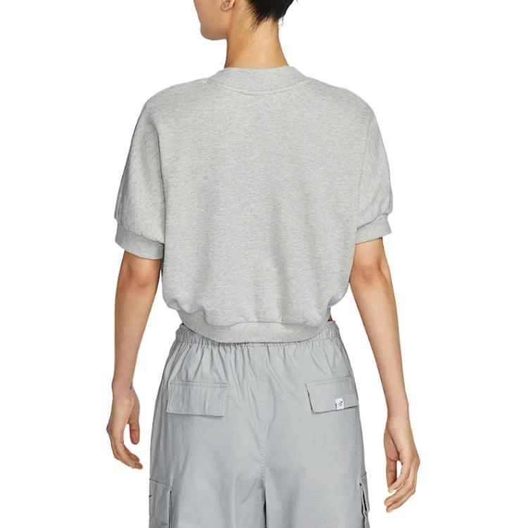 Nike Sportswear Collection Crop Top Women's Heather Gray/Wolf Gray HJ0225-050