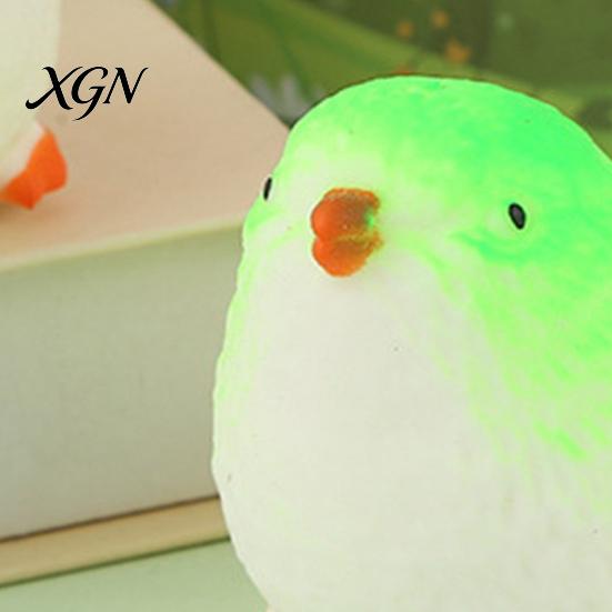TPR Squeeze Ball Simulated Bird Toy Anxiety Relief Sparrow Sensory Fidget Stress Slow Rising Office Workers Relaxation Portable