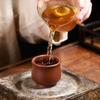 2 Pcs/set 60ML Authentic Yixing Purple Clay Teacup Handmade Meditation Cup Travel Tea Bowl Pu'er Master Tea Cup Chinese Tea Set