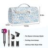 Trendy Toiletry Bag Quilted Makeup Bag Large Capacity Portable Cosmetic Bag Bowknot High-quality Travel Storage Pouch for Women