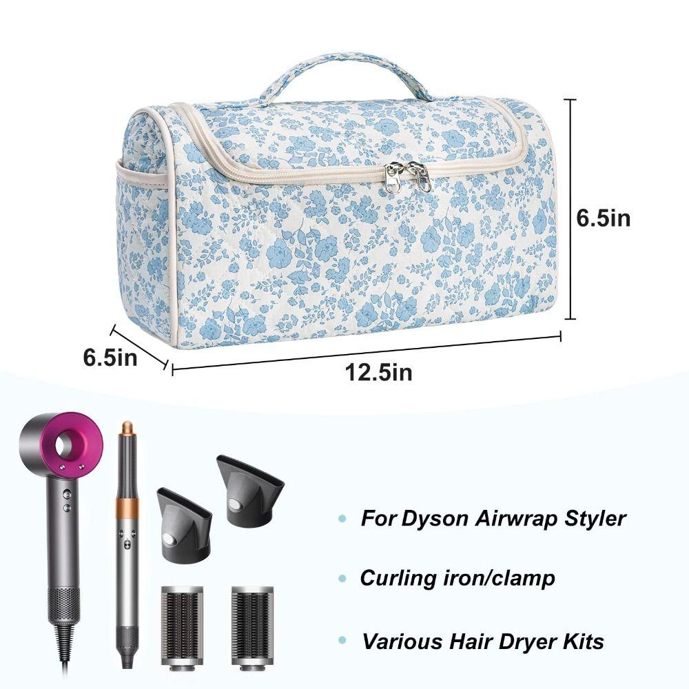 Trendy Toiletry Bag Quilted Makeup Bag Large Capacity Portable Cosmetic Bag Bowknot High-quality Travel Storage Pouch for Women