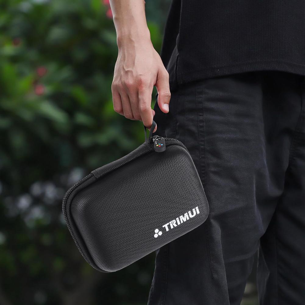 Hard Carrying Case Anti-scratch Travel Protective Case with Mesh Bag Game Accessories Box for Trimui Brick Handheld Game Console