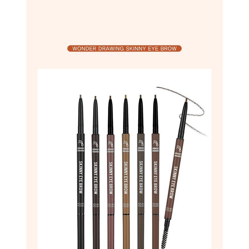 HOLIKA HOLIKA - Wonder Drawing Skinny Eyebrow - 6 Colors