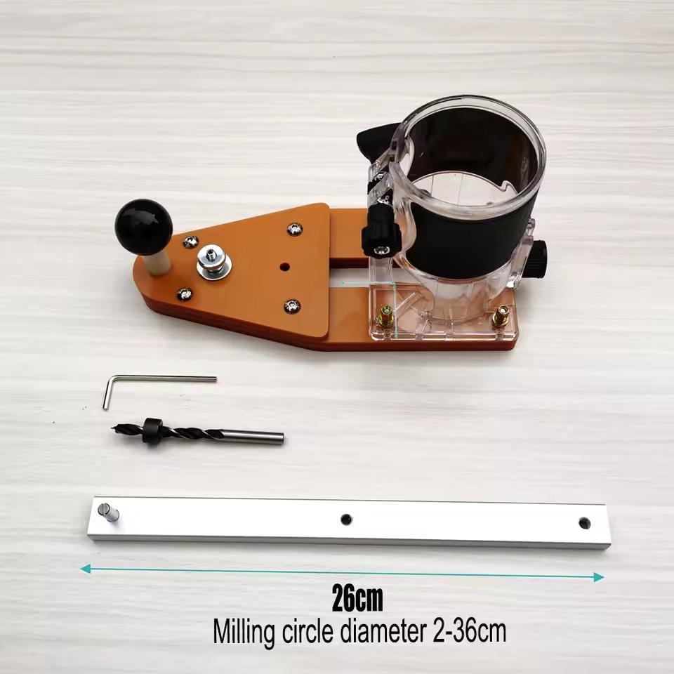 Trimming Machine Balance Board Flip Board Bottom Plate Slotting Chamfering Woodworking Electric Wood Milling Installation Board