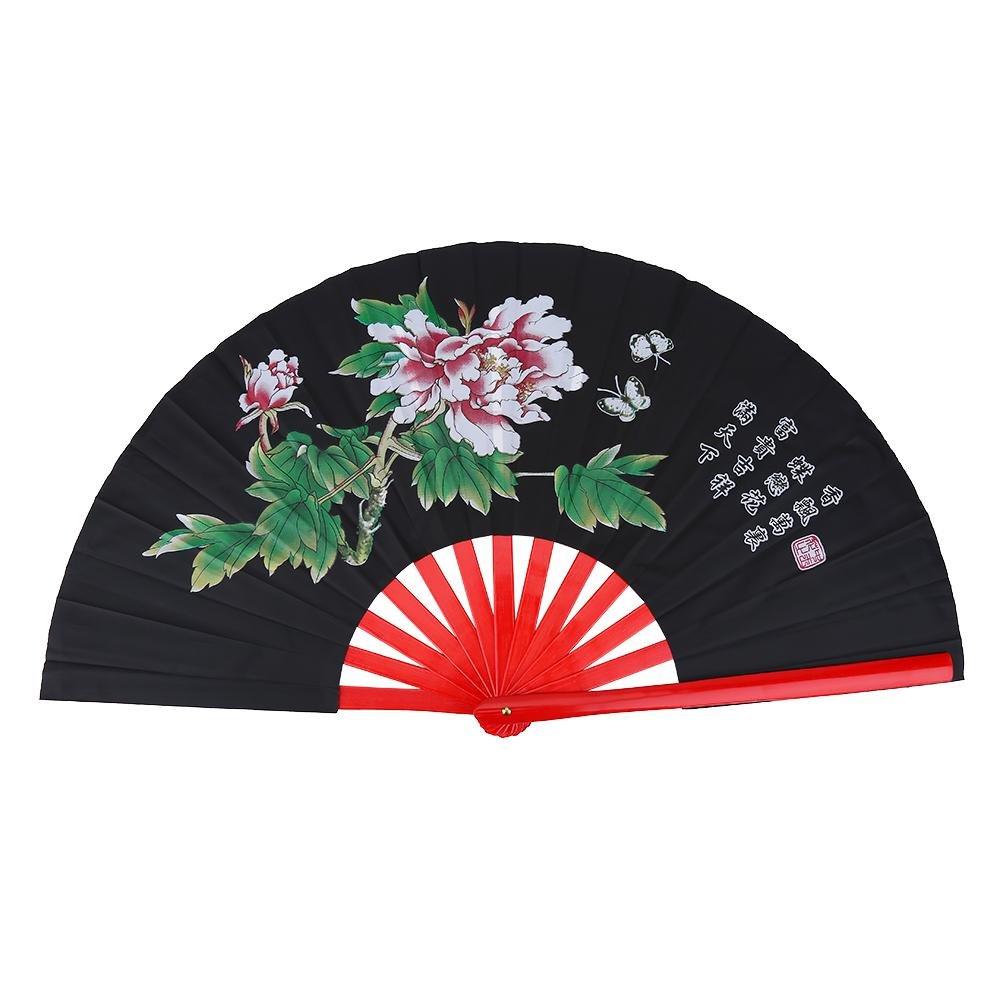 

Folding Fan for Tai Chinese Summer Fireworks Summer Black Dance, Chi, Style, Festivals, Displays, Greetings, Unisex,