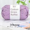 Handmade Cotton and Raffia DIY Yarn Pack for Weaving Bags & Hats