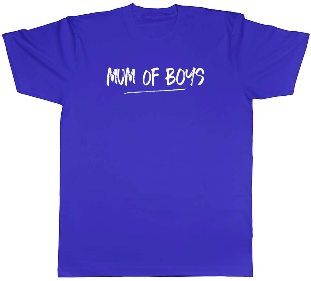 Mum of Boys Unisexs Unisex TShirt Tee
