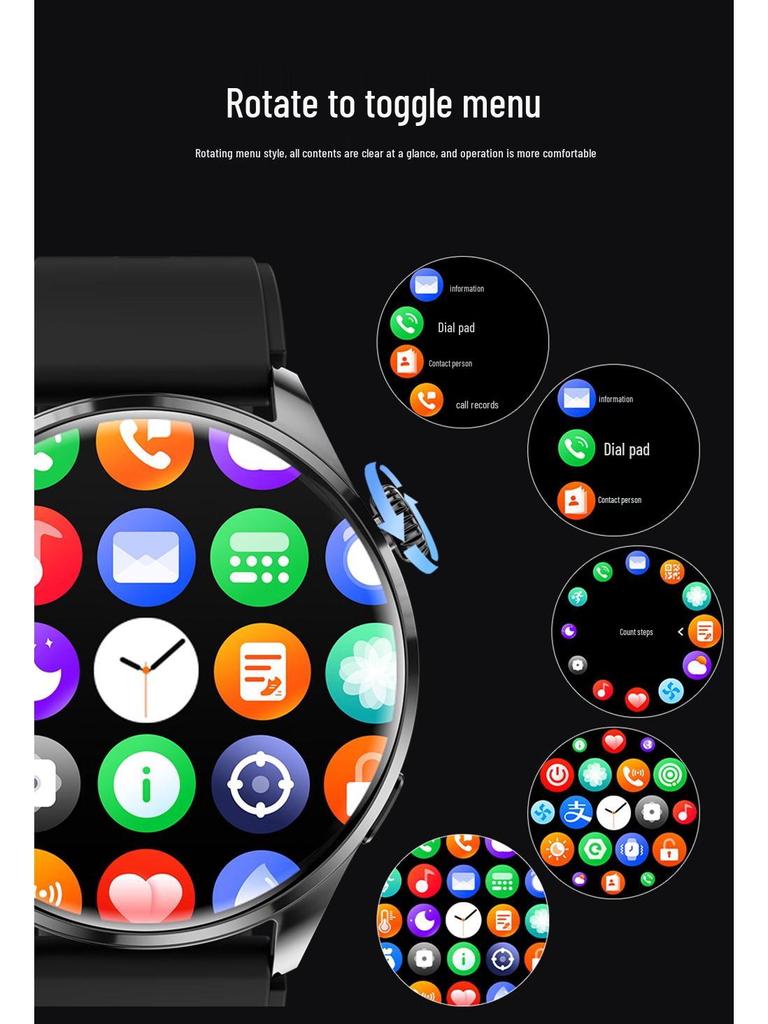 GT5Pro Smartwatch: Multifunctional Men's & Women's NFC Edition with Call Answering