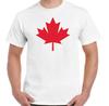 Canada Tshirt Mens Maple Leaf Canadian National Flag Day Ice Hockey Basketball