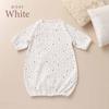 de Low birth weight baby smooth star pattern all snap Newborn baby baby clothes twins NICU cotton all seasons cute star [Cream Coco] two-way [crotch