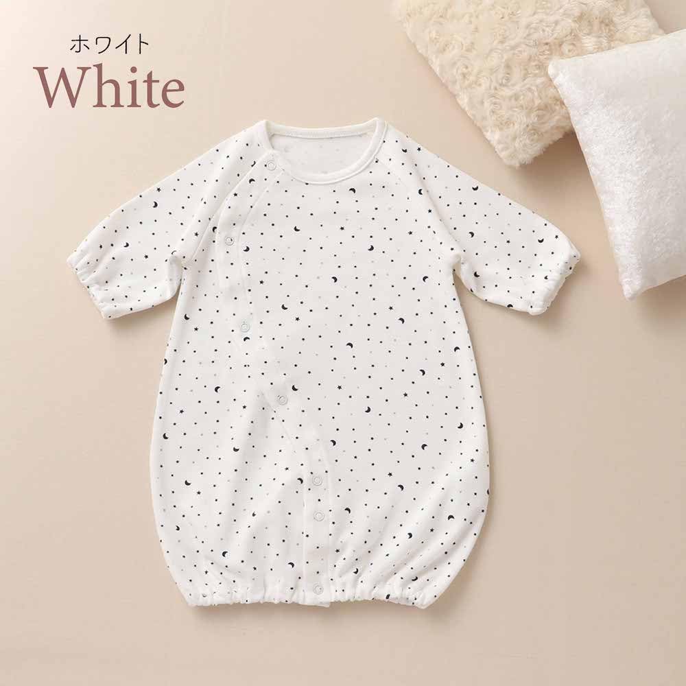 de Low birth weight baby smooth star pattern all snap Newborn baby baby clothes twins NICU cotton all seasons cute star [Cream Coco] two-way [crotch