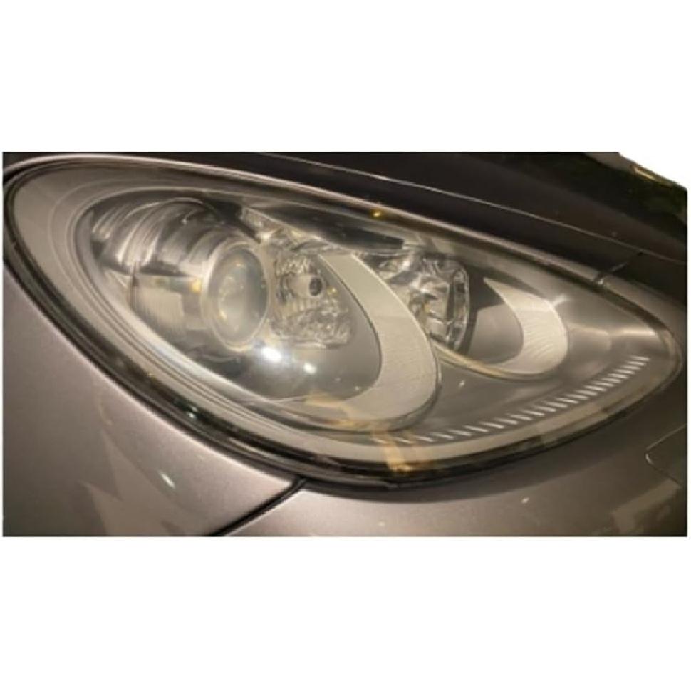 Gumová těsnicí lišta krytu světlometu | Dekorativní lišta světlometu Kompatibilní pro Porsche Cayenne 2011-2014(1 pár)