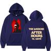 Weeknd After Hours Til Dawn Tour 2026 Hoodie Mens Graphic Pullover Sweatshirt Fall Casual Streetwear
