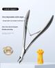 Stainless Steel Swan Cuticle Nipper - Precision Manicure Tool for Easy Nail Care