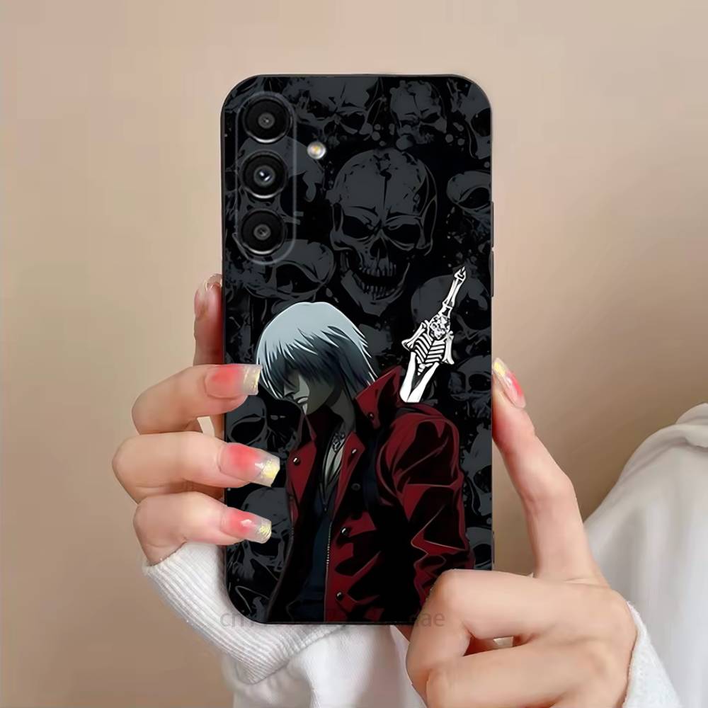 Dante D-Devil M-May Cry D-DMC2 Phone Case For Samsung Galaxy S21 22 23 24 S25 Ultra PlusS20 FE S10 Plus  Cover Funda