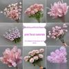 Wedding Pink Series Peony and Rose Artificial Flowers for Decorations