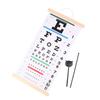3Pcs/Pack Eye Charts Non-Reflective Visual Acuity Test Wall Chart Eye Exams For Hospital Home Kids Vision Schedule 22X11 Inches