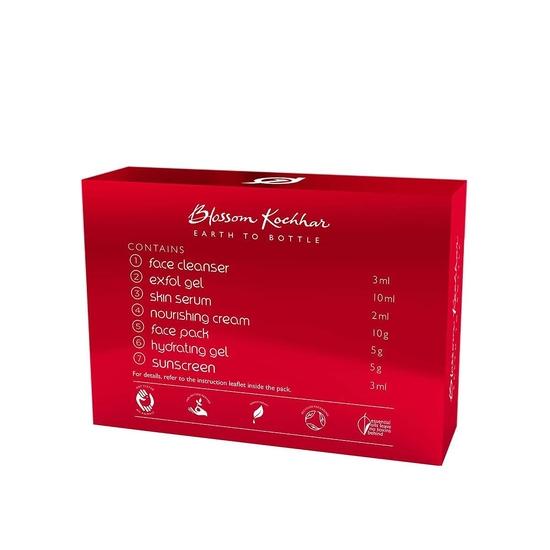 Aroma Magic 7 Step Bridal Glow Facial Kit| Enhance Natural Glow + Dazzling Radiance & Revitalises | Pack of 1 (20g + 18ml)