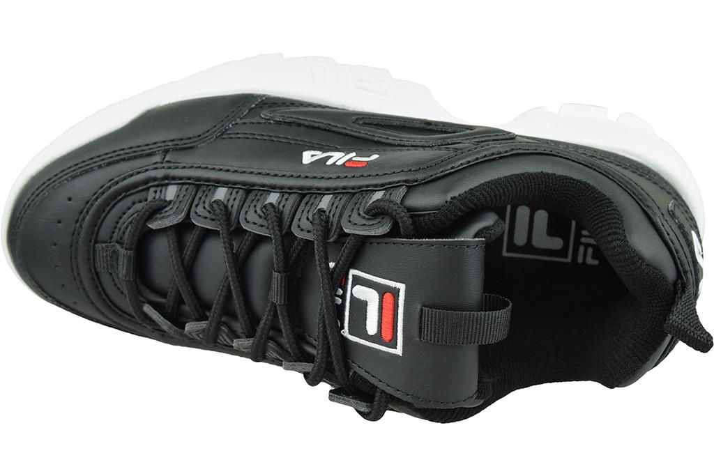 fila heritage disruptor low wmn black