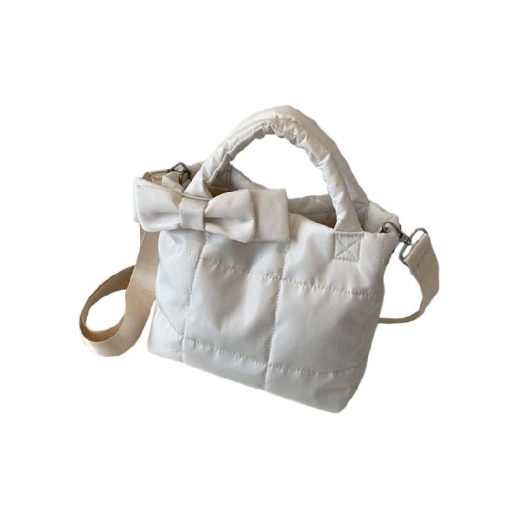 2023 NEW Tote Bag Puffer Bag Crossbody Bag Handbag Large Capacity Quilted Bag белый 1300₽