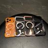 Two Tone Airbag Four Corner Transparent For Magsafe Case For iPhone 17 16 15 Pro Max Magnetic Charge Shockproof Cover