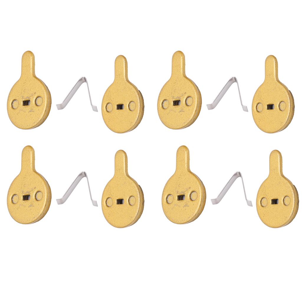 4 Set M355 M446 Mountain Bike Electric Bicycle Ketone All Metal Oil Disc Brake Pad