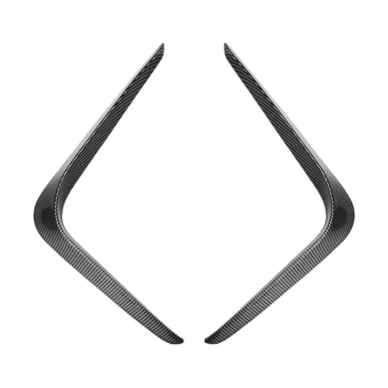 M63K-Car Front Bumper Splitter Spoiler For BMW 4 Series G26 M Sport + Fog Lights Decorative Cover