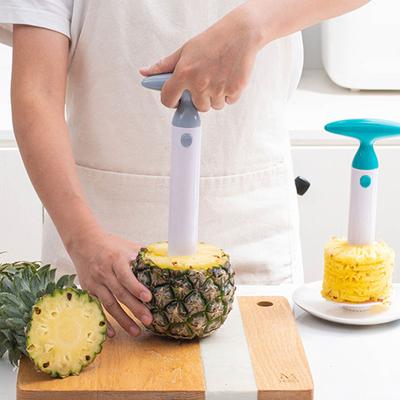 Effizienter Ananasentkerner Ananas-Schneidewerkzeug Kunststofftextur Geeignet für schnelles und sicheres Schneiden von Früchten