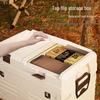 Outdoor Folding Camping Storage Box Table