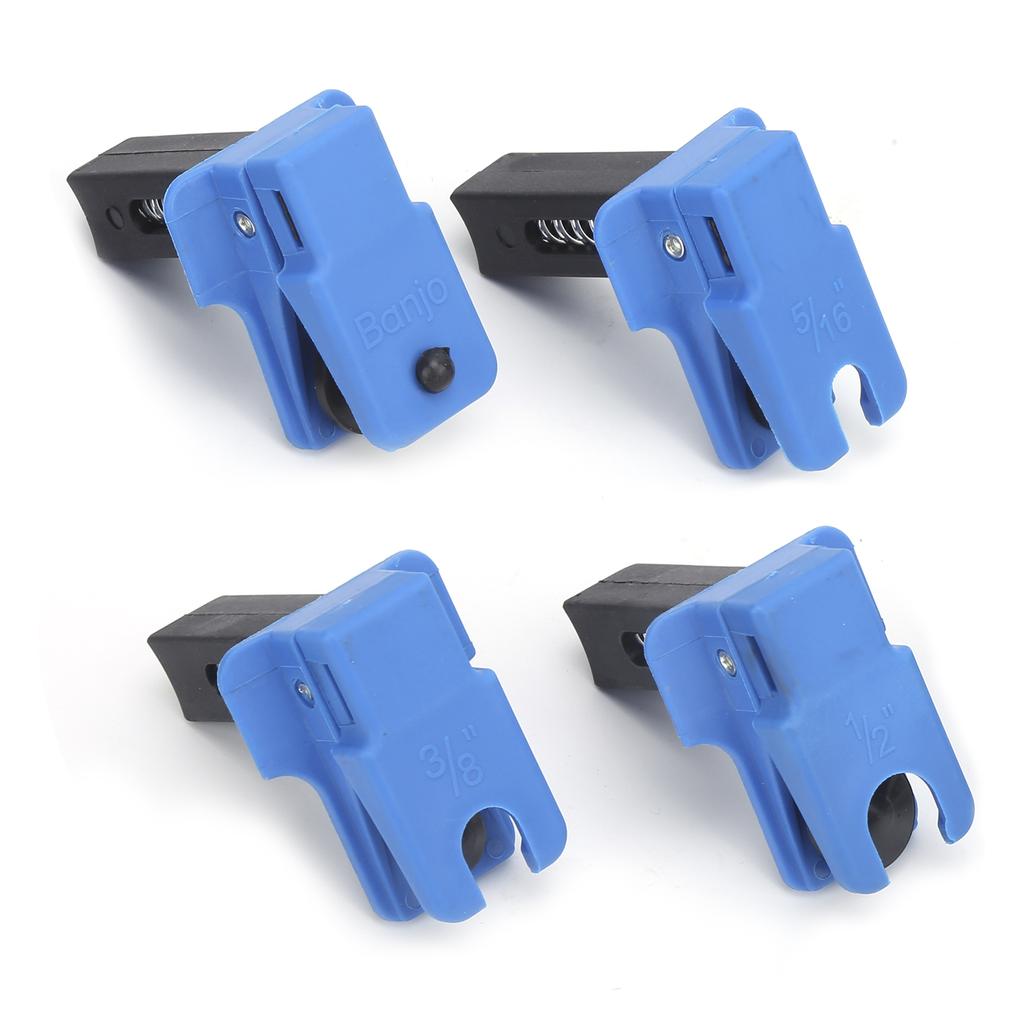 4PCS Oil Pipe Clamp Vertical Car Repair Maintenance Accessory Tool for Multiple Size