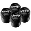 4pezzi Tappi Valvole Pneumatici Ruote Auto in Metallo Copri Stelo Accessori Per Jeep Cherokee Wrangler Compass Patriot Renegade