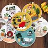 1pc Bedroom Pattern DIY Embroidery Kit for Beginners