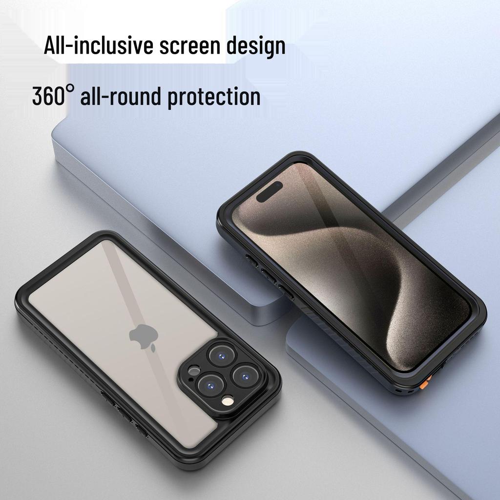 Red Pepper Waterproof & Drop-Proof Case for iPhone 16 Pro Max