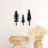 Vintage Metal Wall Art Set Rustic Tree Decor Pine Spruce Fir Holiday Farmhouse Decor
